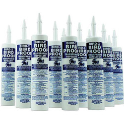 Bird-X Bird Repellent,10.5 oz,Gel,12 in H,PK12 BP-CART