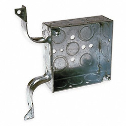 Raco Electrical Box,Square,4 X 1-1/2 in. 208