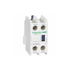 Schneider Electric Auxiliary Contact Block, 1NO/1NC, 10 A LADN11