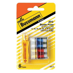 Eaton Bussmann Automotive Blade Fuse Kit,6,ATC Series BP/ATC-AH8-RPP