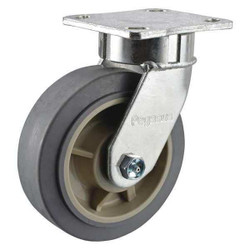 Sim Supply Kingpinless Plate Caster,Swivel,500 lb.  P25S-PRP060R-14