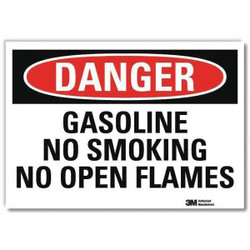 Lyle Danger Sign,10inx14in,Reflctv Sheeting U3-1534-RD_14X10