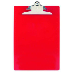 Saunders Clipboard,Letter Size,Plastic,Red 21601