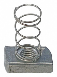 Sim Supply Spring Nut,304 SS,Overall W 3/4in,PK25  V200 1/2S2