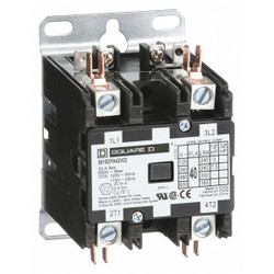 Square D DefPurposeMagContactor,110/120VAC,2P,40A  8910DPA42V02