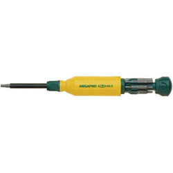Megapro Multi-Bit Screwdriver, NumBits 14 151HX-B