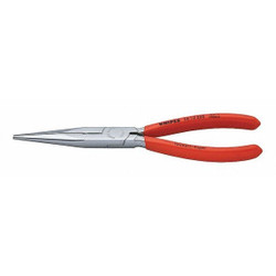 Knipex Long Nose Plier,8" L,Serrated 26 13 200