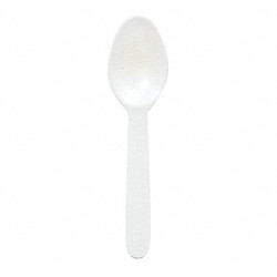 Sim Supply Spoon,White,E175,Med,PK3000  E175008