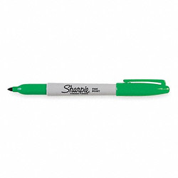 Sharpie Permanent Marker,Green,PK12 30004