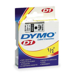 Dymo Label Tape Cartridge,23 ft. L,1/2" W 45013