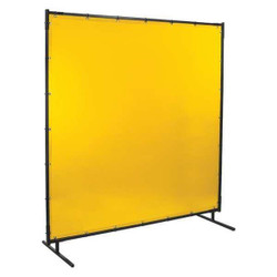 Steiner Welding Screen, 6 ft H, 6 ft W, Yellow  534-6X6