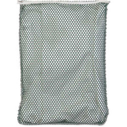 Sim Supply Mesh Laundry Bag,Green,with Zipper,PK12  ZN155525