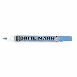 Dykem Paint Marker, Permanent, Light Blue  84008