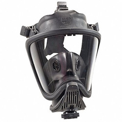 Msa Safety Full Face Respirator,L,Black 493108