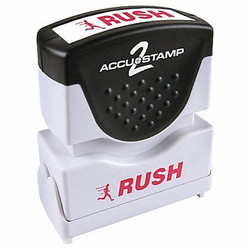 Accu-Stamp2 Message Stamp,Rush 038855