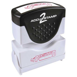 Accu-Stamp2 Message Stamp,Posted with Box 038845