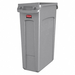 Rubbermaid Commercial Utility Container,23 gal.,Gray FG354060GRAY