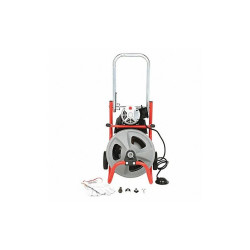 Ridgid Drain Cleaning Machine,Corded,165 RPM K-400 with C-45 IW