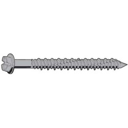 Manufacturer Varies Concrete Anchor Screw,Hex,1/4 in,PK100 U70525.025.0600