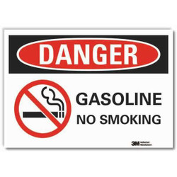 Lyle Gasoline Danger Rflctv Label,3.5inx5in LCU4-0271-RD_5x3.5