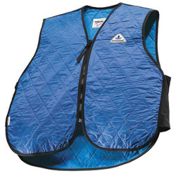 Techniche Cooling Vest,Blue,5 to 10 hr.,S 6529-BLUES