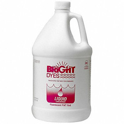 Bright Dyes Dye Tracer Liquid,Red,1 Gallon 106053-01G