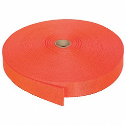 Bulk-Strap Webbing,Nylon,1" W,Orange N01150OR