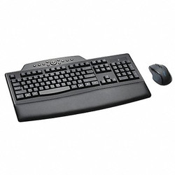 Kensington Keyboard/Mouse Set,Wireless,Black K72403USA