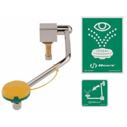 Haws Barrier Free Eye/Face Wash,Deck,8-1/8 W 7610