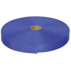 Bulk-Strap Webbing,Nylon,3/4" W,Blue N34102BL