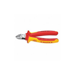 Knipex Diagonal Cutting Plier,6-1/4" L  70 08 160 SBA