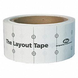 Fastcap Layout Tape Measure,2 In x 60 ft LAYOUTTAPE