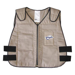 Techniche Cooling Vest,Khaki,5 to 10 hr.,L/XL 6626-KHAL/XL