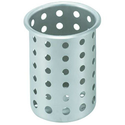 Vollrath Flatware Cylinder,3 13/16x5 1/2",Silver 99710