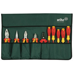 Wiha Insulated Tool Set,10 pc. 32867