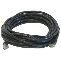 Monoprice Patch Cord,Cat 6,Booted,Black,20 ft. 5008