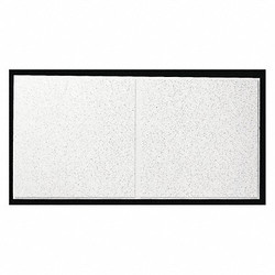 Armstrong World Industries Ceiling Tile,48 in L,24 in W,PK10  1766C