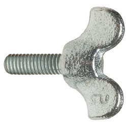 Sim Supply Thumb Screw,1/4"-20,Full Thread,1"L,PK25  1-CDL-10-17-