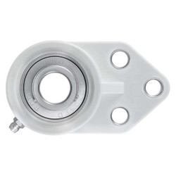 Ntn 3 Bolt Flange Brg,Radial Ball,3/4in Bore ZUCFBL204-12