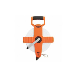 Keson Long Tape Measure,3/8 In x 200 ft,Gray NR18-200