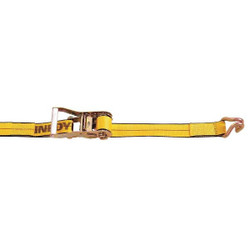 Kinedyne Tie Down Strap,Wire-Hook,Yellow 573084GRA