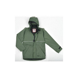 Viking Rain Jacket Detachable Hood,Green,XL 3305J-XL