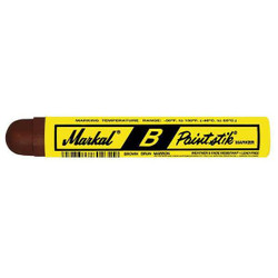 Markal Paint Marker,11/16 In.,Brown,PK12 80229