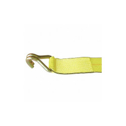 Lift-All Tie Down Strap,Wire-Hook,Yellow TE20494