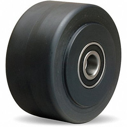 Sim Supply Nylon Tread Wheel,4",2000 lb.  W-420-NYB-1/2