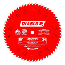 Diablo CircularSawBlade,Carbide,Dia:10" D1024X