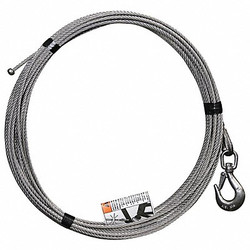 Oz Lifting Products Cable,Stainless Steel,800 lb. OZSS.19-80B