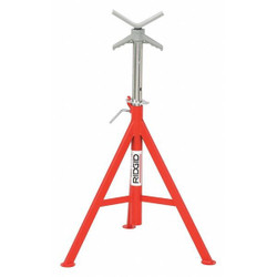 Ridgid V-Head Pipe Stand,1/8 to 12 In. 56662