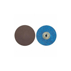 Norton Abrasives Quick-Change Sand Disc,2 in Dia,TS,PK100 66261138170