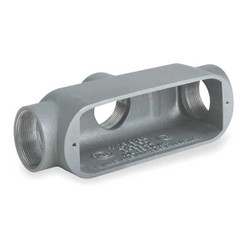 Killark Conduit Outlet Body,Iron,Trd Sz 1/2in  OTB-1M